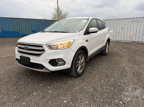 2017 Ford Escape Vin: 1fmcu9gd6hud91394 Fwd