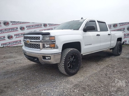 2014 Chevrolet Silverado Lt Double Cab 4x4 Pickup Vin: 3gcukrec4eg216827
