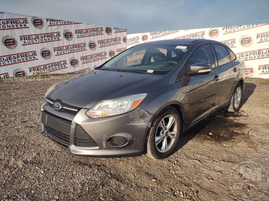 2013 FORD FOCUS VIN: 1FADP3F23DL369596 FWD