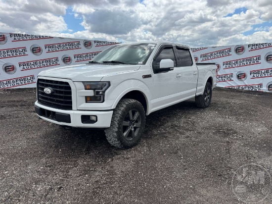 2016 Ford F-150 XLT Crew Cab 4x4 Pickup Vin: 1ftfw1ef2gfa02268