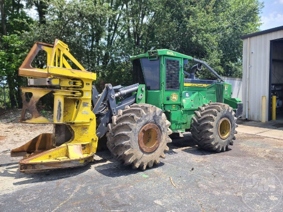 2023 JOHN DEERE 843L FELLER BUNCHER SN: 1DW843LBPPL717373