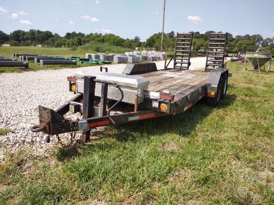 UNKNOWN TAG A LONG EQUIPMENT TRAILER