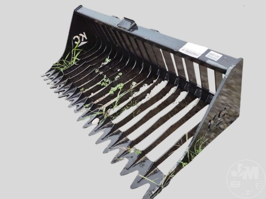 UNUSED SKID STEER SKELETON BUCKET HIGH SIDE 76 INCH
