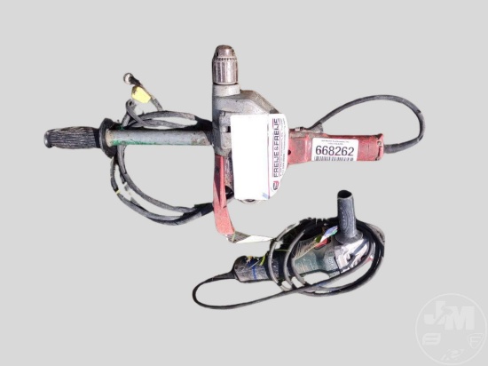 METBO CORDED ANGLE GRINDER. MILWAUKEE COMPACT HOLE SAW SHOOTER /