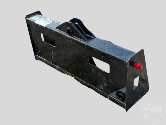 HEAVY-DUTY SKID-STEER LOADER ATTACHMENT PLATE/QUICK-ATTACH RECEIVER FRAME.