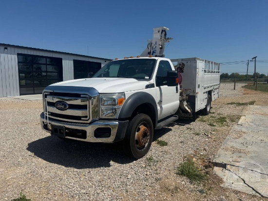2014 Ford F-550 S/A Mechanics Truck Vin: 1fduf5gt4eea17919
