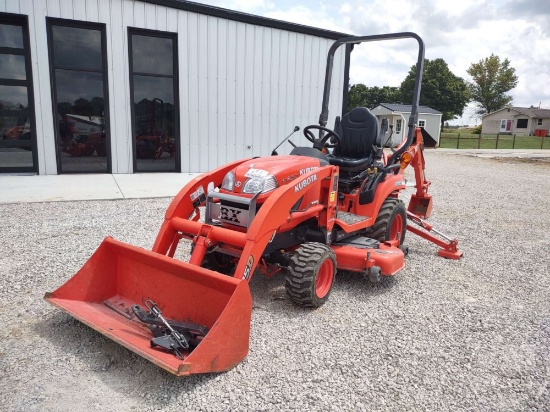 KUBOTA BX25DLB 4X4 TRACTOR W/ LOADER SN: 35845