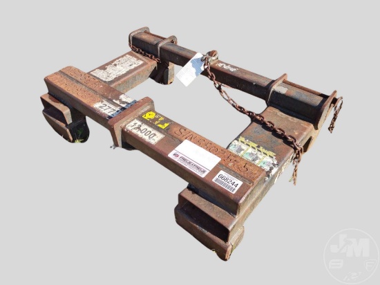 HEAVY-DUTY STAR INDUSTRIES UNIVERSAL FORKLIFT HOOK ATTACHMENT.