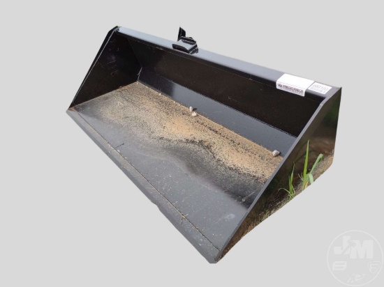 UNUSED SKID STEER BUCKET SINGLE BLADE 66 INCH