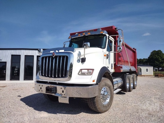 2020 International Hx620 Tri-Axle Dump Truck Vin: 3htdtapt9ln878636