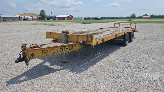 2002 Talbert Talbert Equipment Trailer 8'X18' Vin: 40fr0312522021228