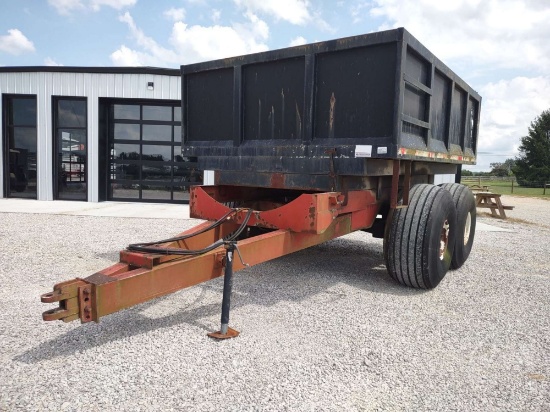 12' Steel Dump Trailer