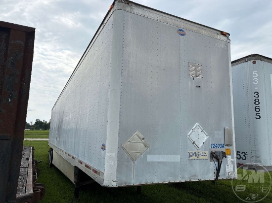 1999 UTILITY TRAILER MANUFACTURER UTILITY TRAILER MANUFACTURER VAN TRAILER VIN: 1UYVS2532XP863402