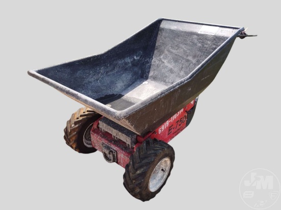POWER PUSHER E-750 ELECTRIC WHEELBARROW.