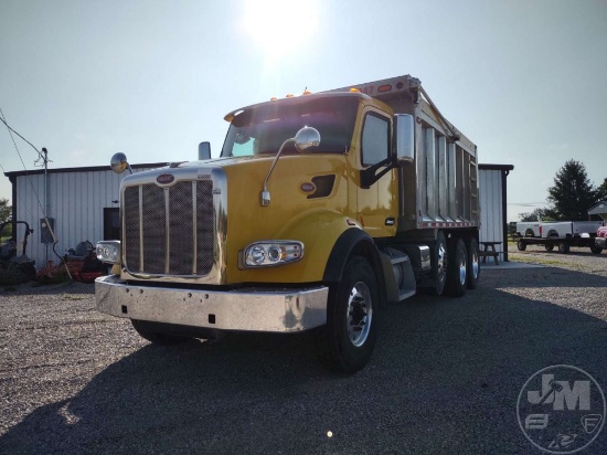 2018 Peterbilt 567 Tri-Axle Dump Truck Vin: 1npcxpex1jd492158