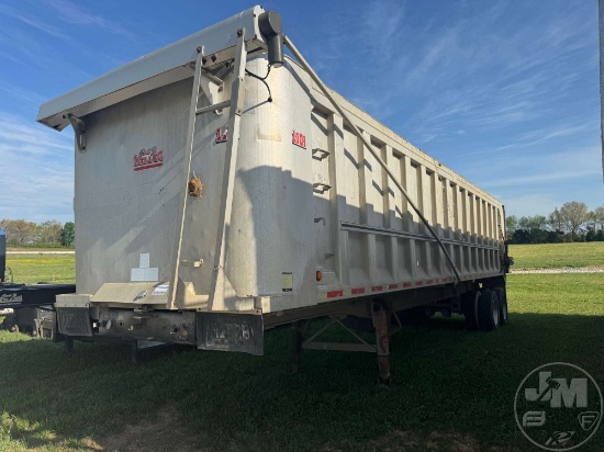2005 Alfab Inc 35-72-7 34' Aluminum Dump Trailer Vin: 1a9da35395s199718