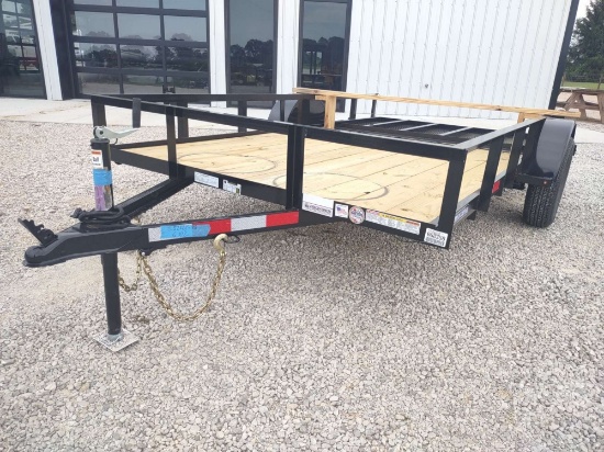 2027 TRIPLE CROWN UTILITY TRAILER 6'X12' VIN: 1XNBU1217V2051880