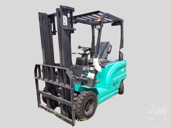2024 DIGMASTER DM-F25 2000 ELECTRIC FORKLIFT SN: MP2425070069