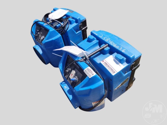 QUANTITY 2 ABATEMENT TECHNOLOGIES PREDATOR PORTABLE AIR SCRUBBER.
