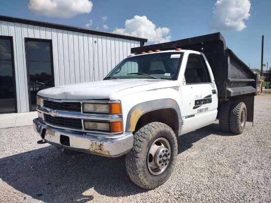 1998 Chevrolet Gmt-400 Single Axle Dump Truck Vin: 1gbjk34f6wf048465