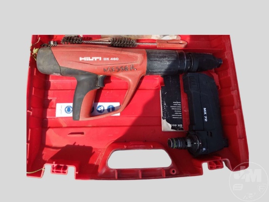 HILTI DX 460 FULLY AUTOMATIC POWDER-ACTUATED FASTENING TOOL FOR DRIVING