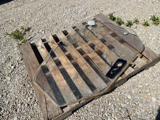Polycarbonate Skid Steer Front Door