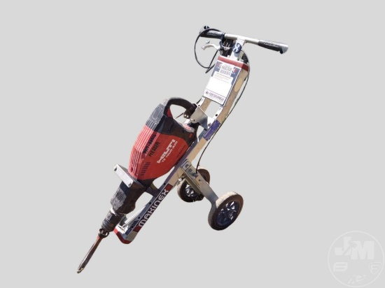Hilti Te 1000-Arv Demolition Jackhammer Mounted On A Makinex Jackhammer