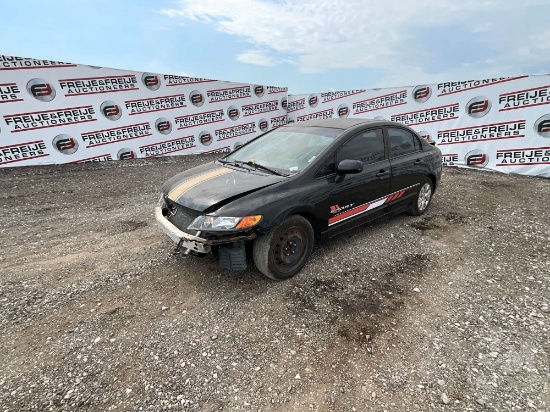 2010 Honda Civic Vin: 2hgfa1f61ah312481 Fwd