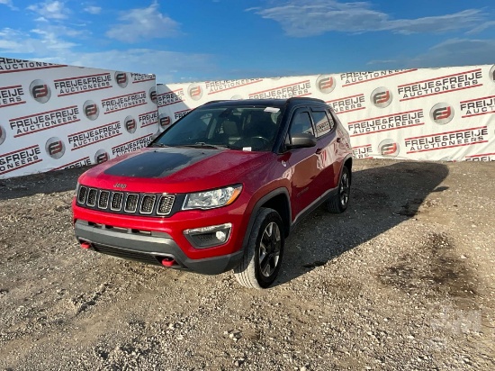 2018 Jeep Compass Vin: 3c4njddb4jt191755 4wd