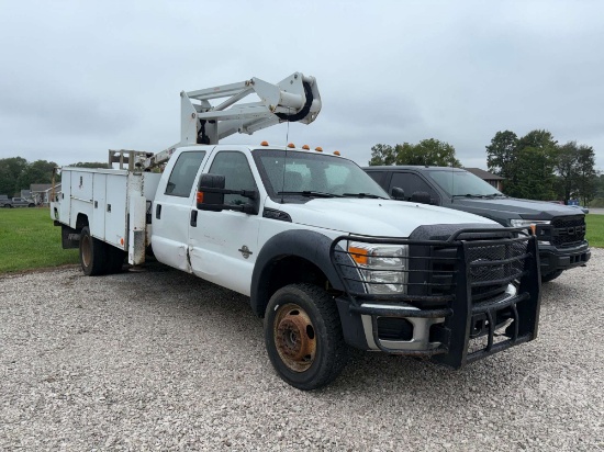 2015 Ford F-550 Bucket Truck Vin: 1fd0w5ht1fec57511