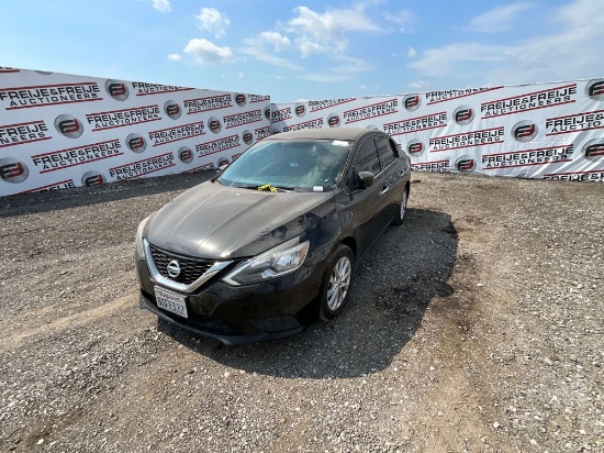 2019 Nissan Sentra Vin: 3n1ab7ap3ky287476 Fwd