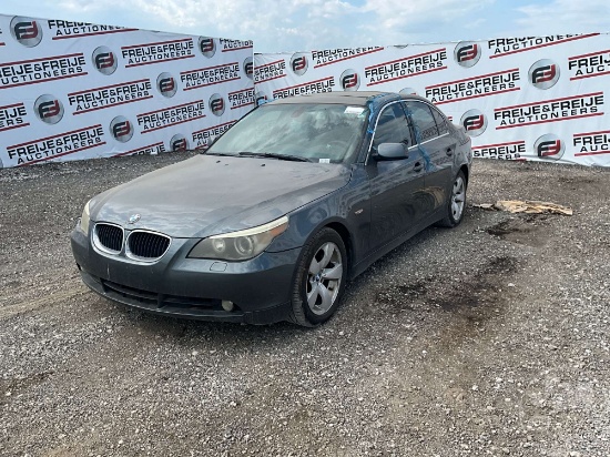 2005 Bmw 525i Vin: Wbana53515b860604 Fwd