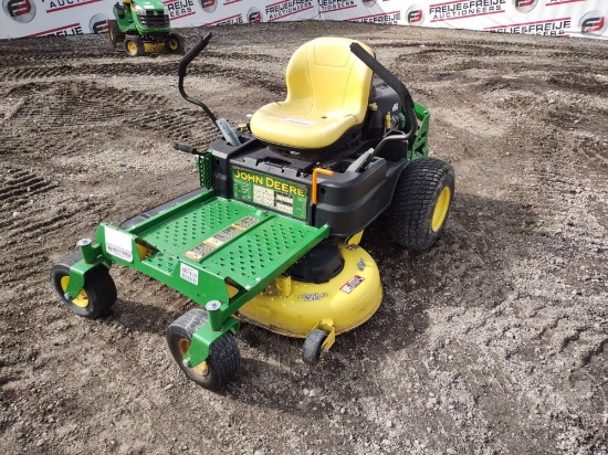 2021 John Deere Z335e 42a Zero Turn Sn: 1gx335ebemm175526