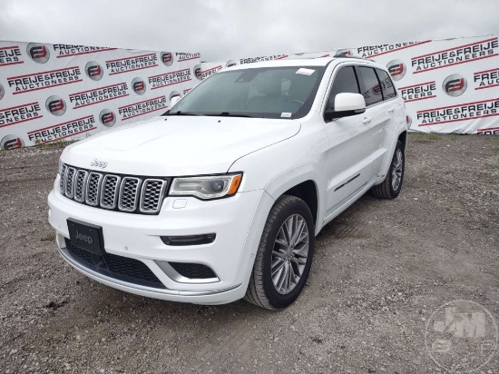 2017 Jeep Grand Cherokee Vin: 1c4rjfjg6hc675249 4wd