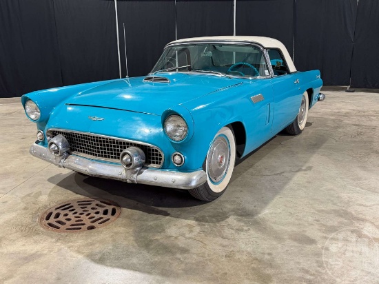 1956 FORD THUNDERBIRD HARD & SOFT TOP CONVERTIBLE, HARD TOP EQUIPPED VIN: P6FH281158