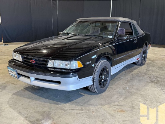 1989 CHEVROLET CAVALIER CONVERTIBLE VIN: 1G1JF31W0K7170191