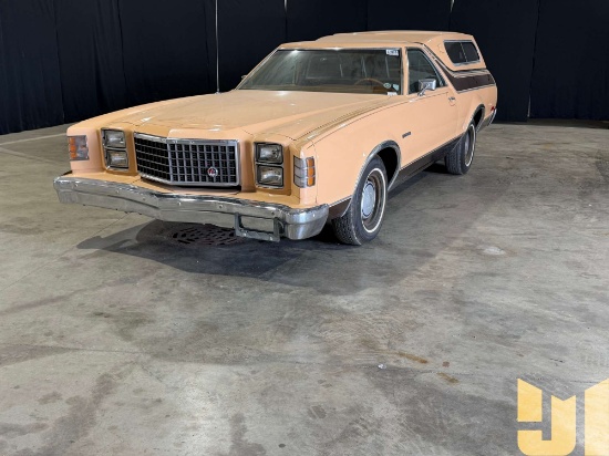 1979 FORD RANCHERO PICKUP VIN: F9H47H166249F