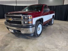 2014 CHEVROLET SILVERADO SHORT BED 4X4 VIN: 1GCNKPEH2EZ129531