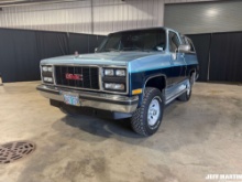 1989 GMC JIMMY 4X4 SUV VIN: 1GKEV18K4KF530446