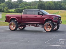 2014 RAM LONGHORN LIMITED MEGA CAB 4X4 PICKUP