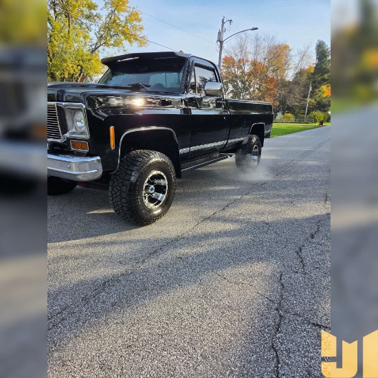 1978 CHEVROLET SILVERADO 4X4 PICKUP VIN: CKR148F306092