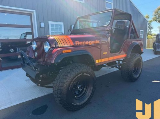 1979 JEEP CJ-5 4X4 VIN: J9F83EH814200