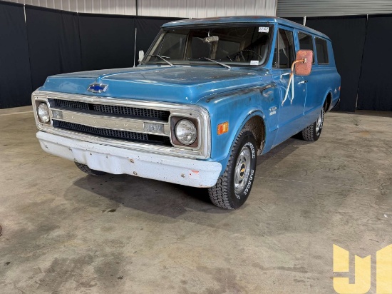 1970 CHEVROLET C-10 2 DOOR WAGON VIN: CE150Z105691
