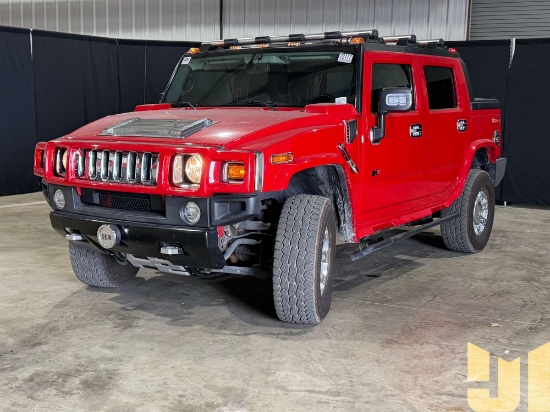 2007 HUMMER H2 SUT 4X4 PICKUP VIN: 5GRGN22U87H108470