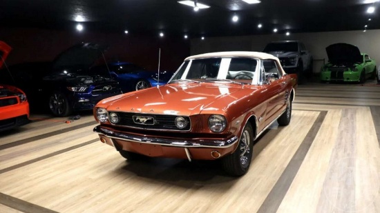 1966 FORD MUSTANG CONVERTIBLE VIN: 6F08C283644