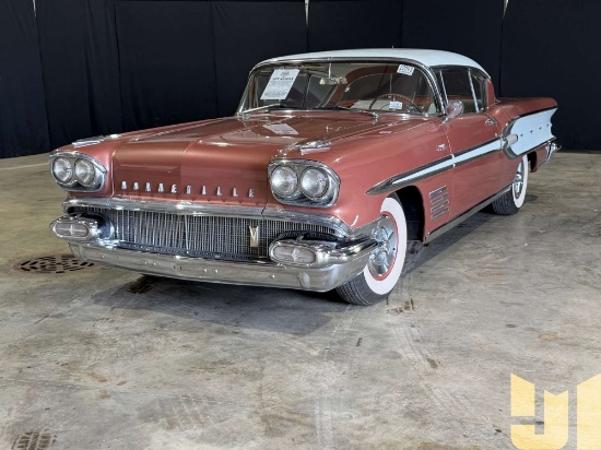 1958 PONTIAC BONNEVILLE 2-DOOR HARDTOP VIN: A558H1077