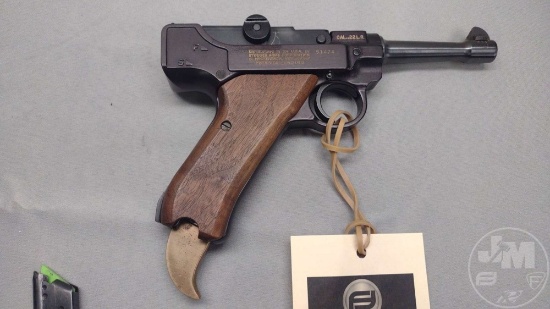 STOEGER ARMS COMPANY MODEL LUGER .22 LONG RIFLE SN: 51474