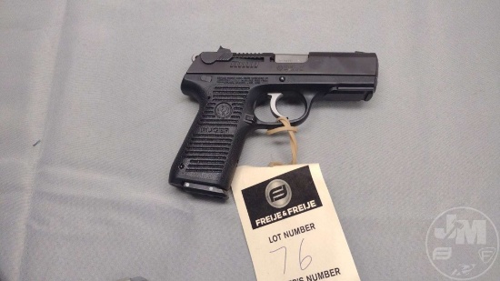 2009 RUGER MODEL P95 9MM SN: 317-15640