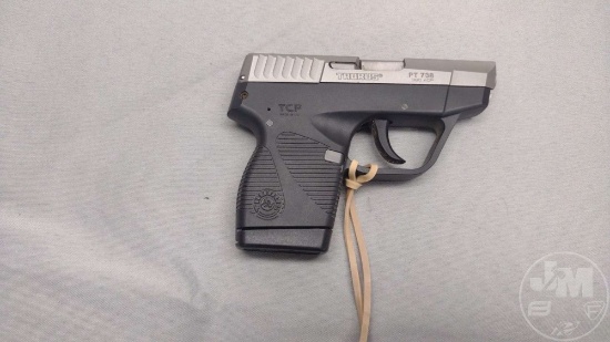 TAURUS MODEL PT738 .380 ACP SN: 24873A