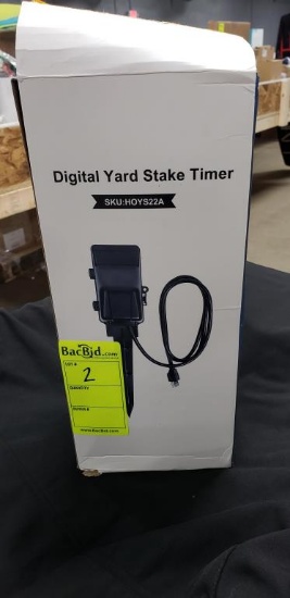 Digital Yard Stake Timer SKU-HOYS22A